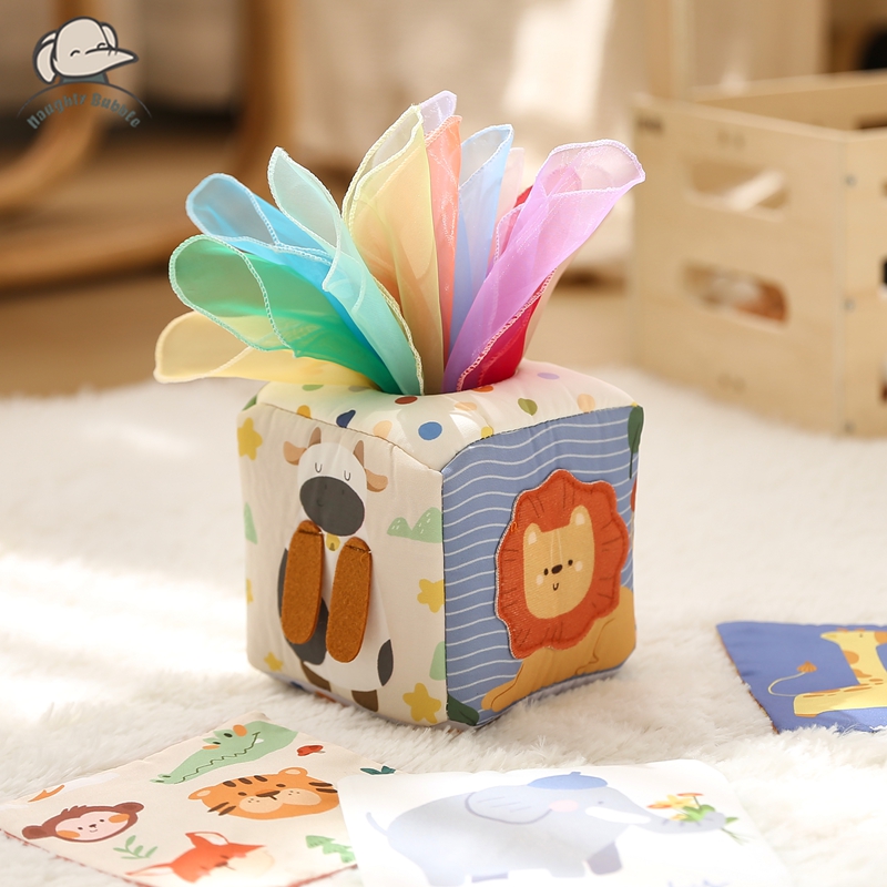 Board Game Box - Montessori Toys Magic Cotton Animal Tissue