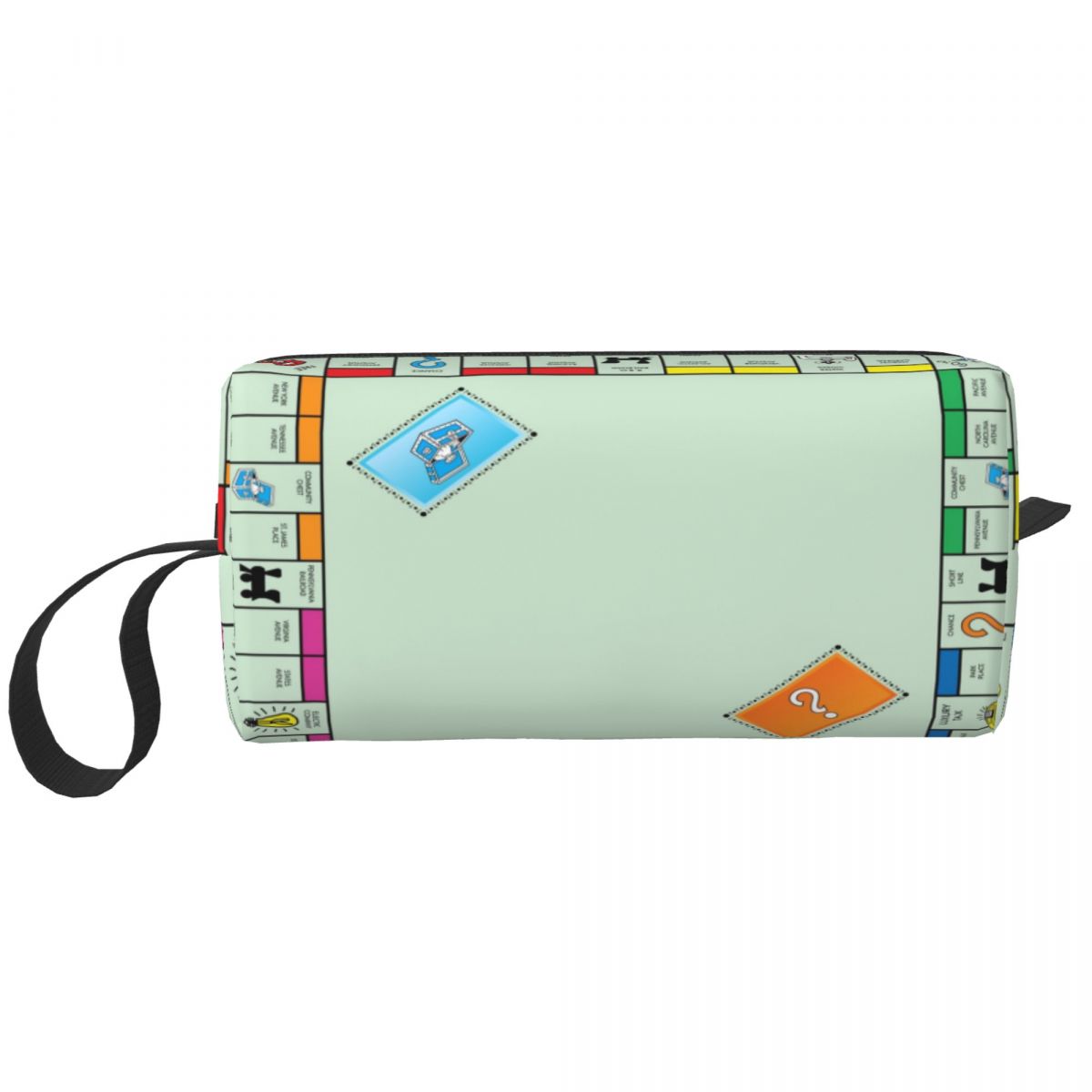 Board Game Monopoly - Board Game Board- Monopoly Makeup Bag