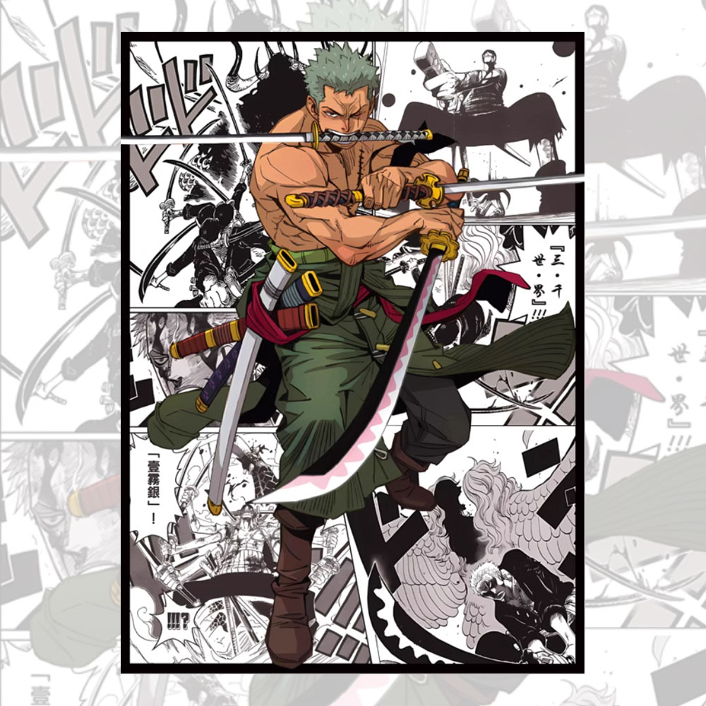 Board Game Research - 60PCS 66x91mm One Piece Anime Card