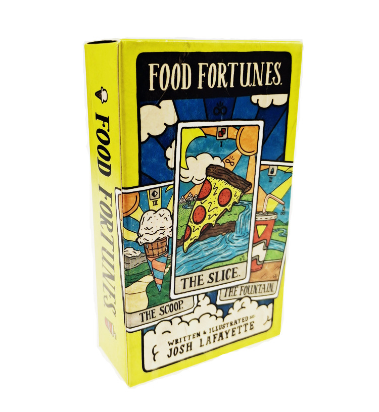 Board Game Research - New 78 Illustrated Food&Drink Cards Tarot