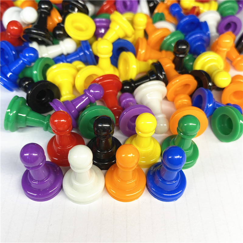 Board Game Monopoly - 96 Pieces 24*16mm 8 Colors Plastic