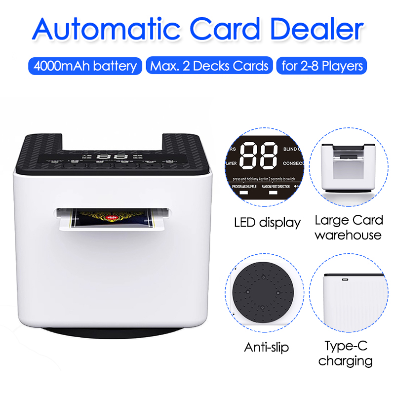 Board Game Card - 360° Rotation Automatic Card Dealing Machine