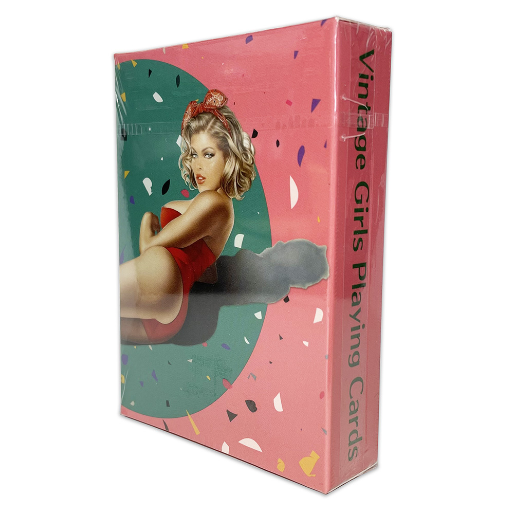 Board Game Vintage - American Retro Sexy Beautiful Lady Bikini