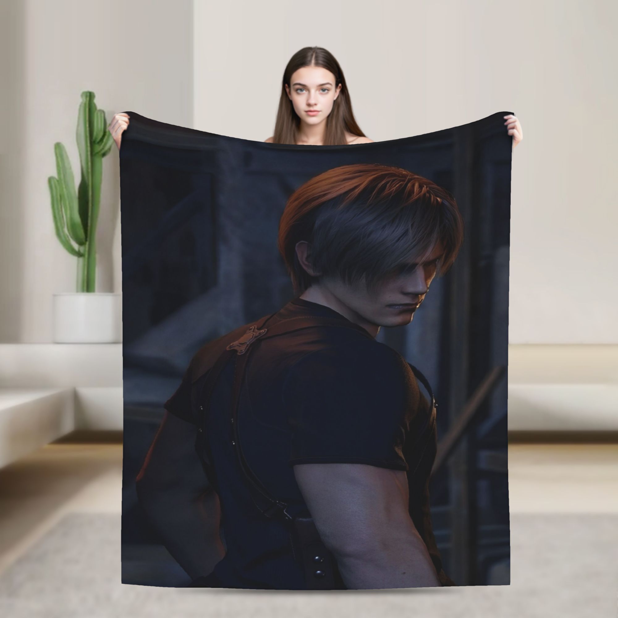 Leon Kennedy Blankets Resident - Board Game Resident Evil review and price