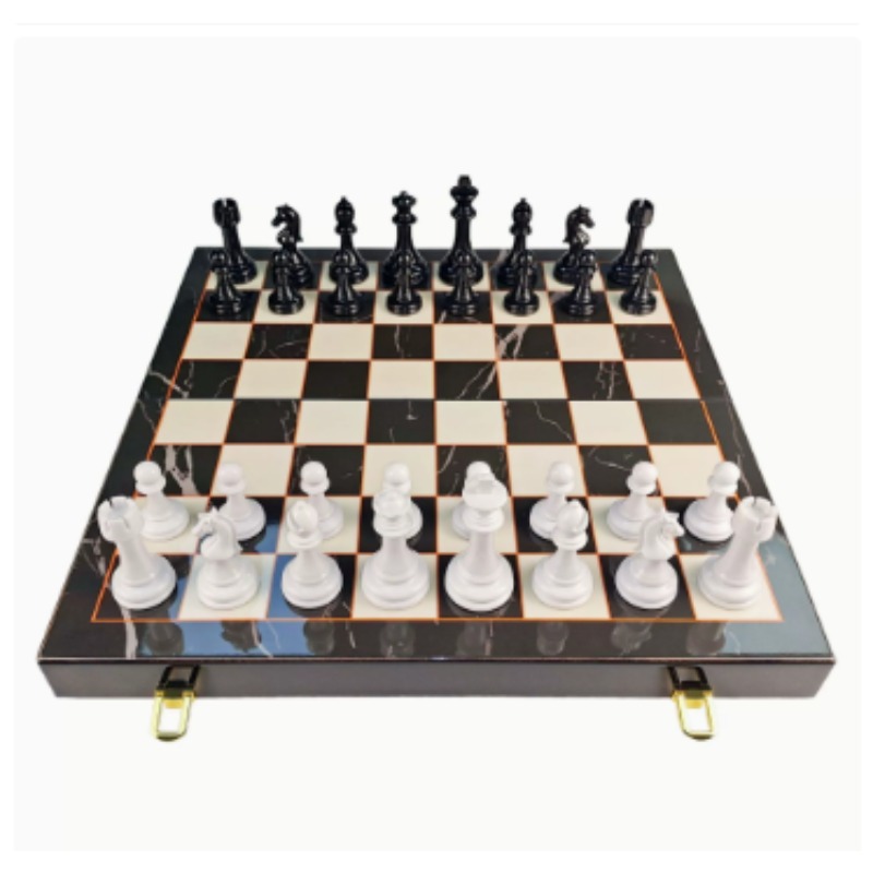 High-End Solid Wood Marble Pat - Board Game Box review and price
