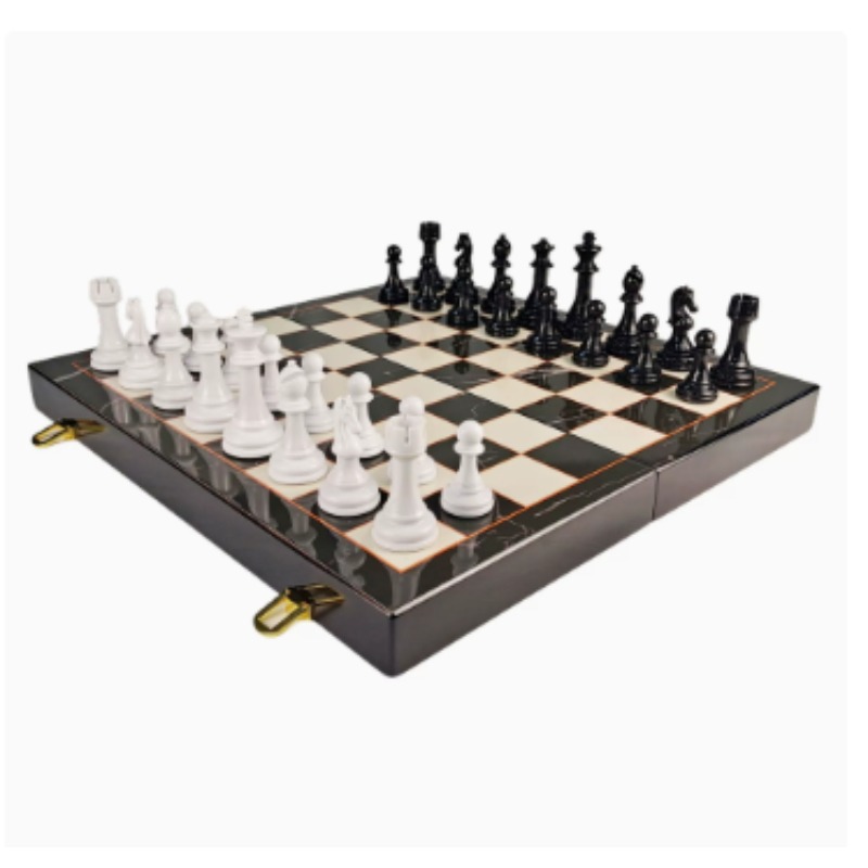 High-End Solid Wood Marble Pat - Board Game Box review and price