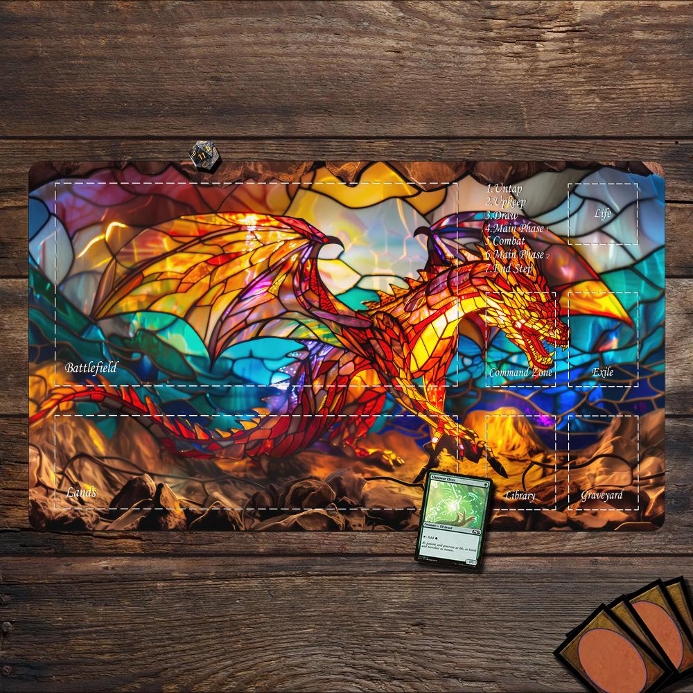 Magic Playmat card gaming mat  - Board Game Research review and price