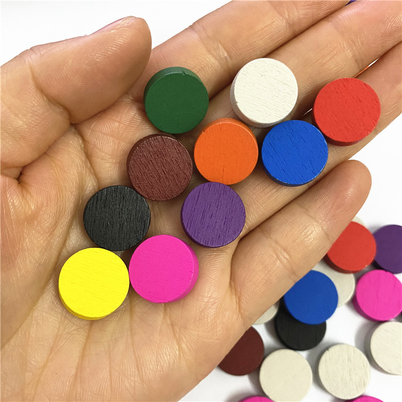 50pieces 15*5MM 11 Colors Wood - Board Game Sequence review and price