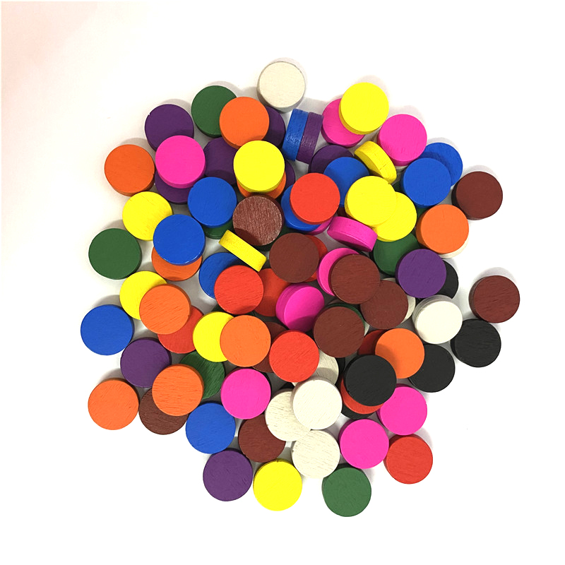 50pieces 15*5MM 11 Colors Wood - Board Game Sequence review and price