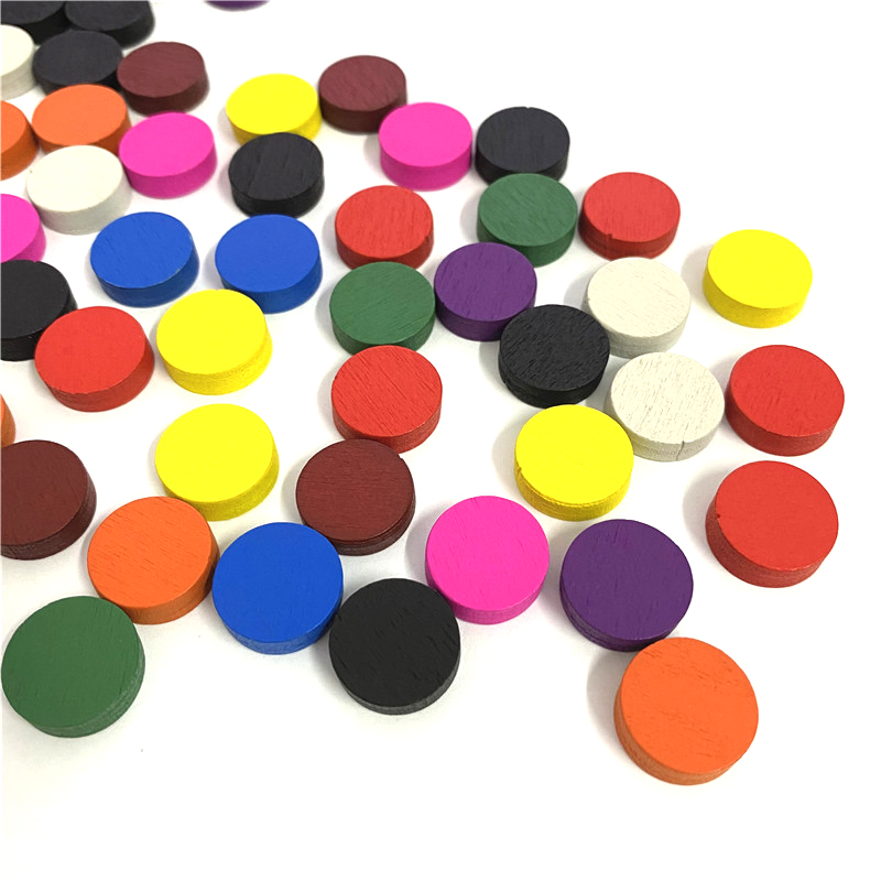 50pieces 15*5MM 11 Colors Wood - Board Game Sequence review and price