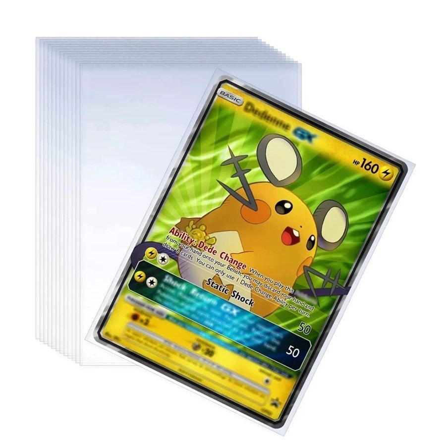 100Pcs Games Card Sleeves Tran - Board Game Quest review and price