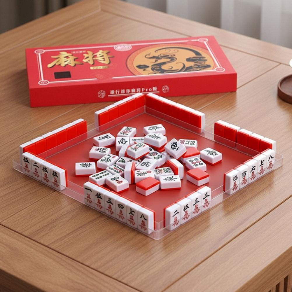 Portable Travel Mini Mahjong S - Board Game Box review and price