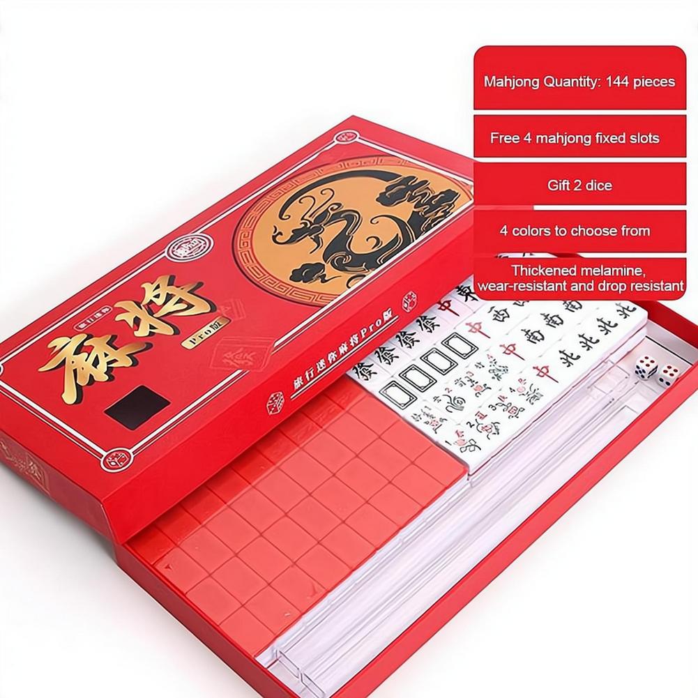 Portable Travel Mini Mahjong S - Board Game Box review and price