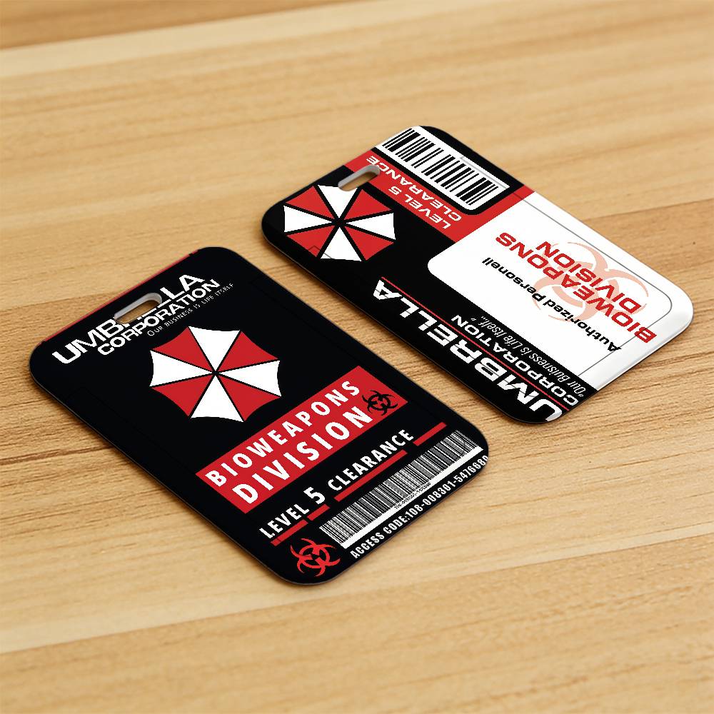 Game R-Resident E-Evil ID Card - Board Game Resident Evil review and price