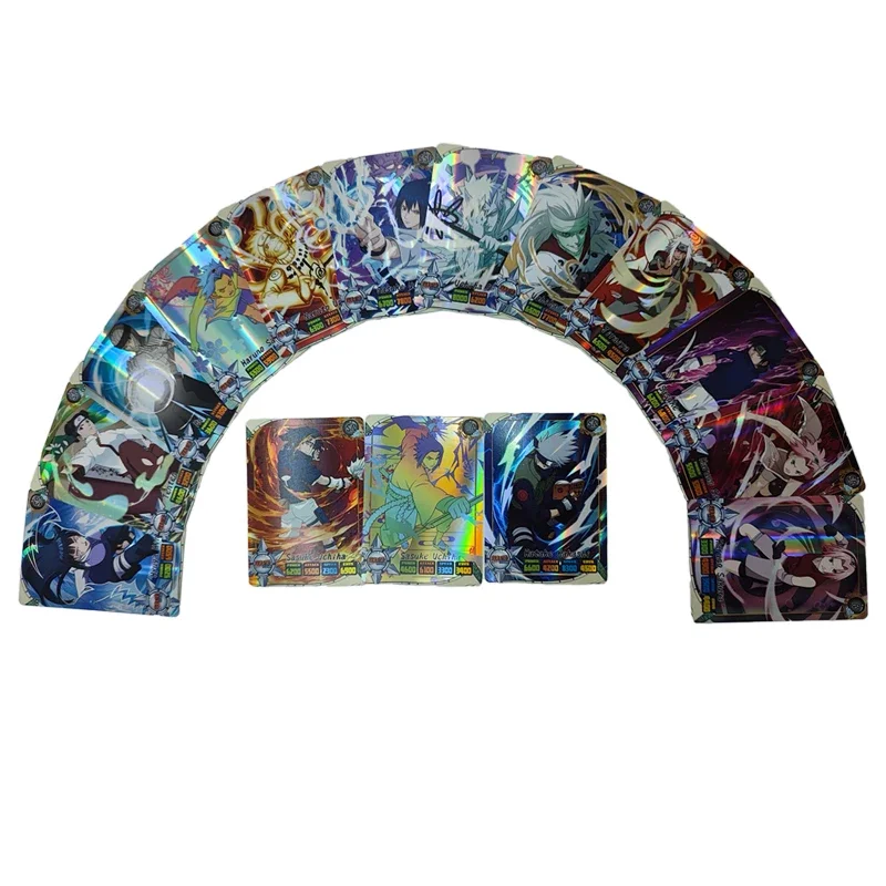 50pcs Naruto English Cards Fla - Board Game Naruto review and price