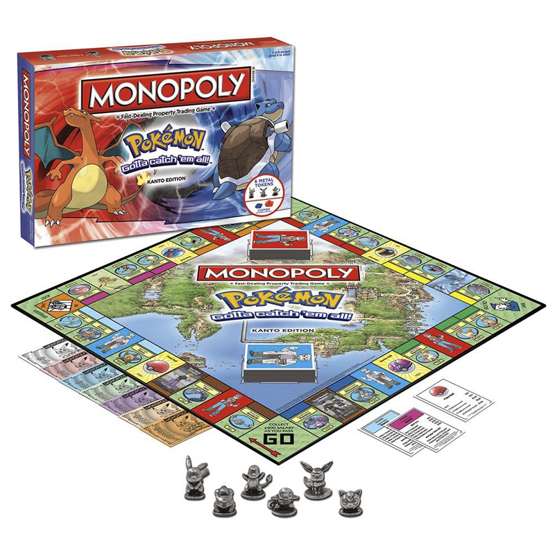 MONOPOLY Pokemon Board Game Ca - Board Game Monopoly review and price