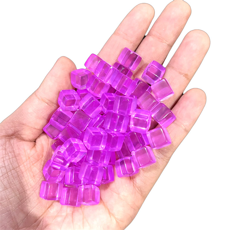 100pcs/set 8mm Clear Cube Dice - Board Game Illustration review and price