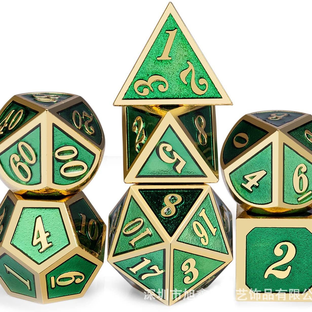 Metal Dice Set for D&D, TRPG,  - Board Game Dungeons And Dragons review and price