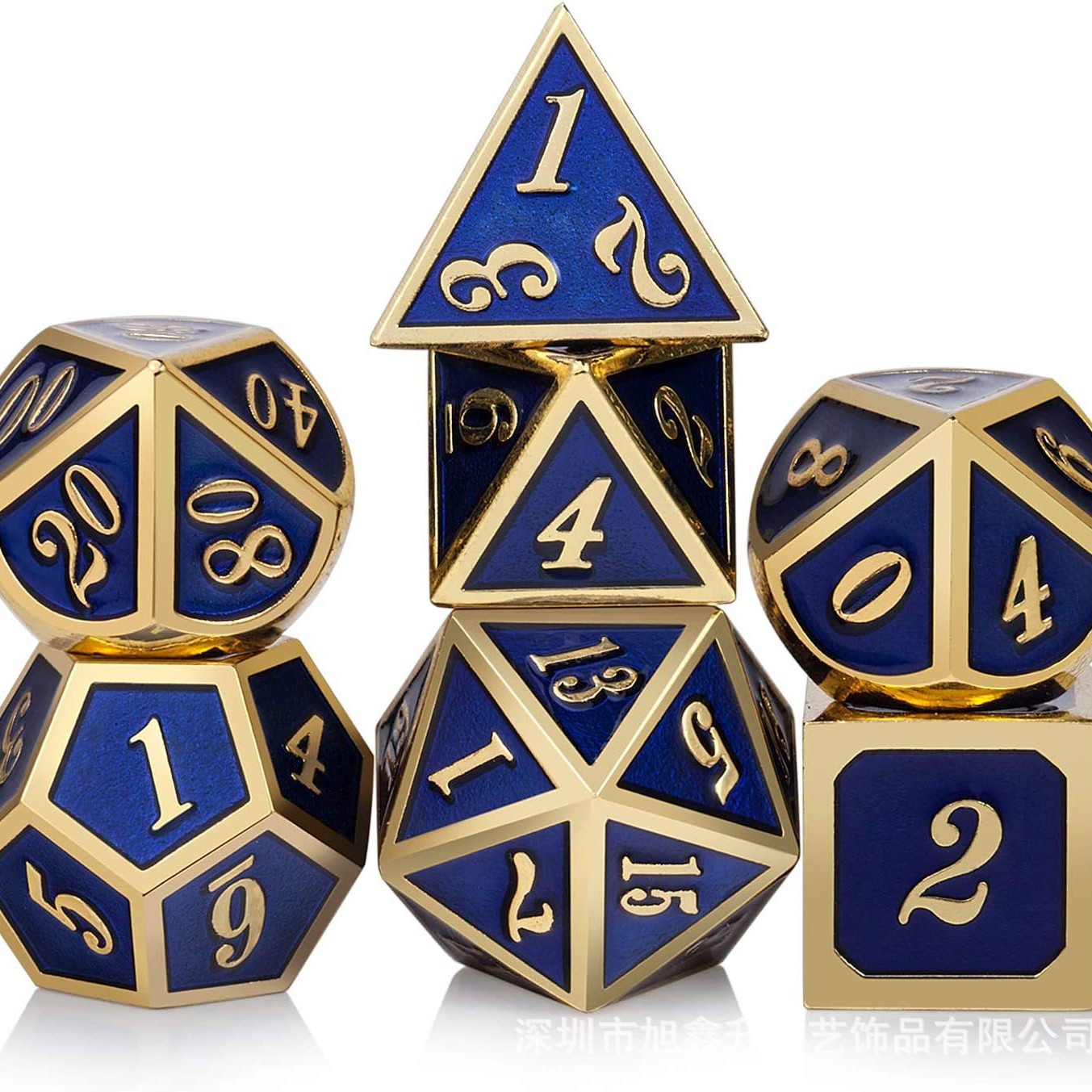 Metal Dice Set for D&D, TRPG,  - Board Game Dungeons And Dragons review and price