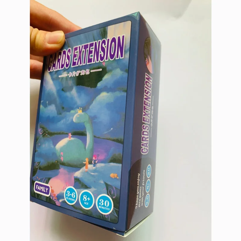 Illustrations Cards Blue Exten - Board Game Research review and price