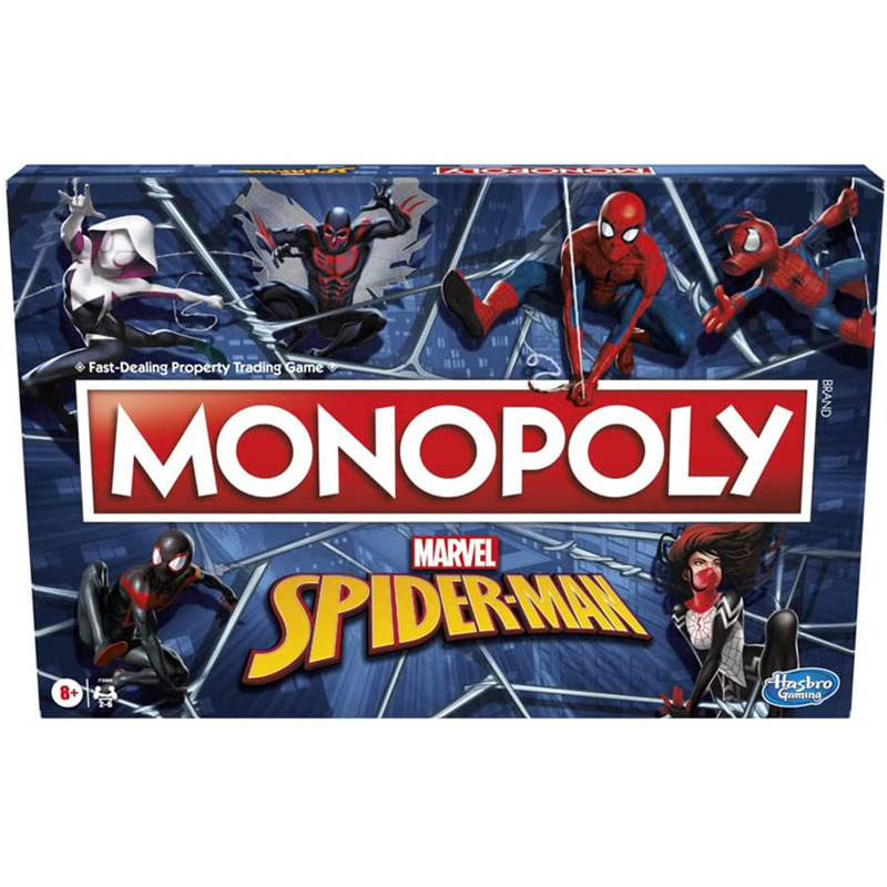 Marvel Spider-Man Monopoly Boa - Board Game Monopoly review and price