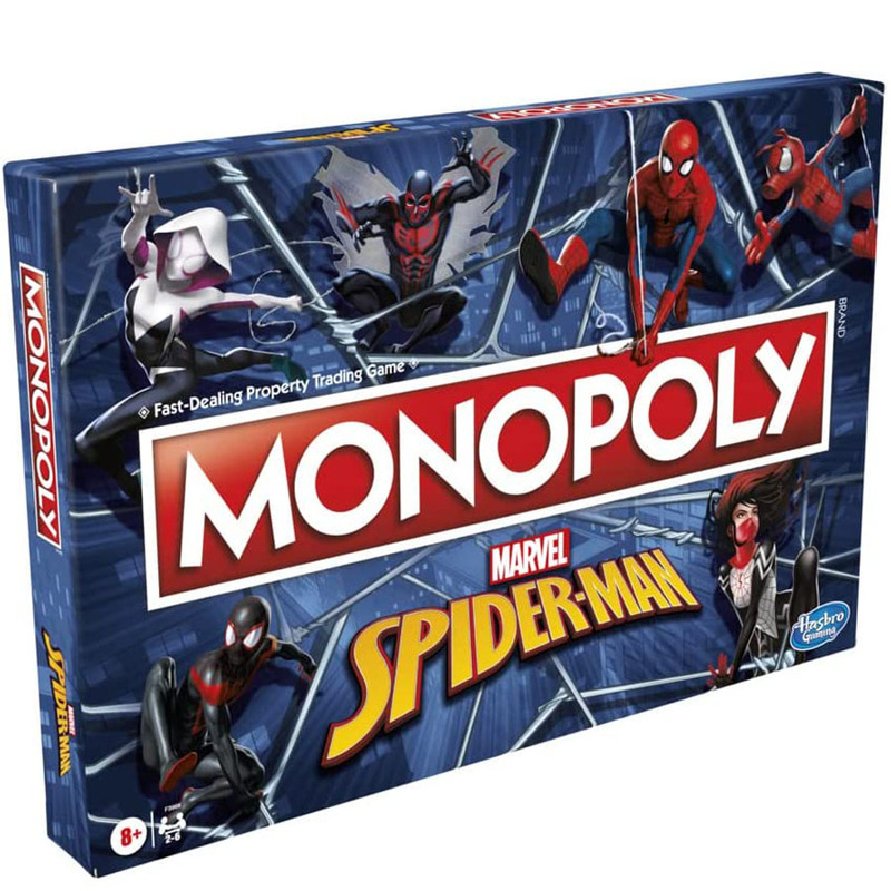 Marvel Spider-Man Monopoly Boa - Board Game Monopoly review and price