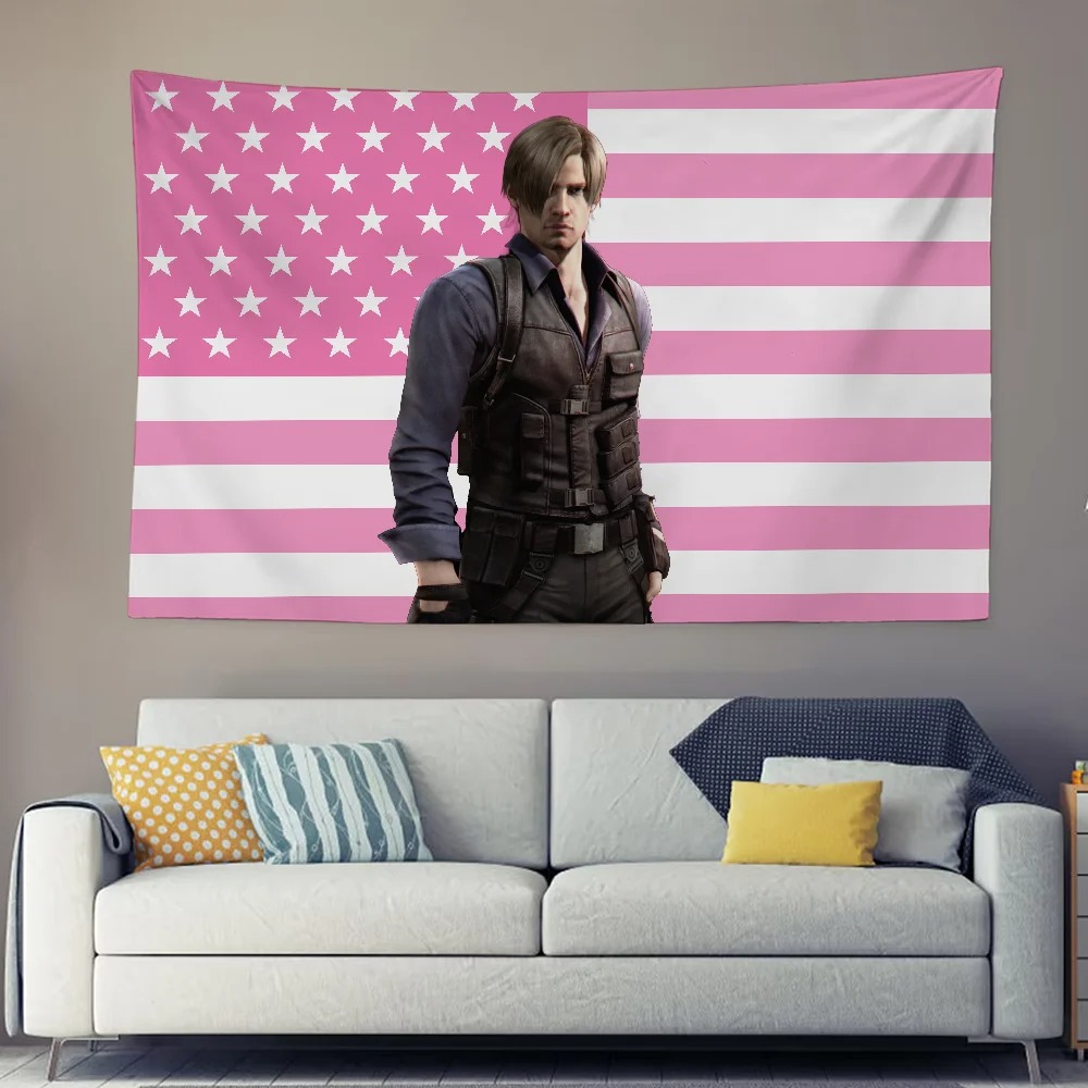 Leon Kennedy Tapestry Resident - Board Game Resident Evil review and price