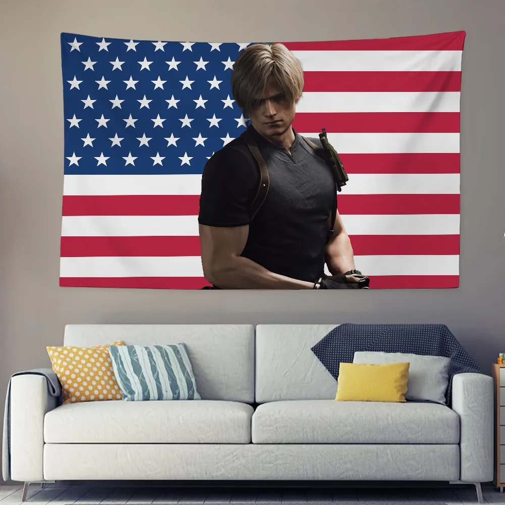 Leon Kennedy Tapestry Resident - Board Game Resident Evil review and price