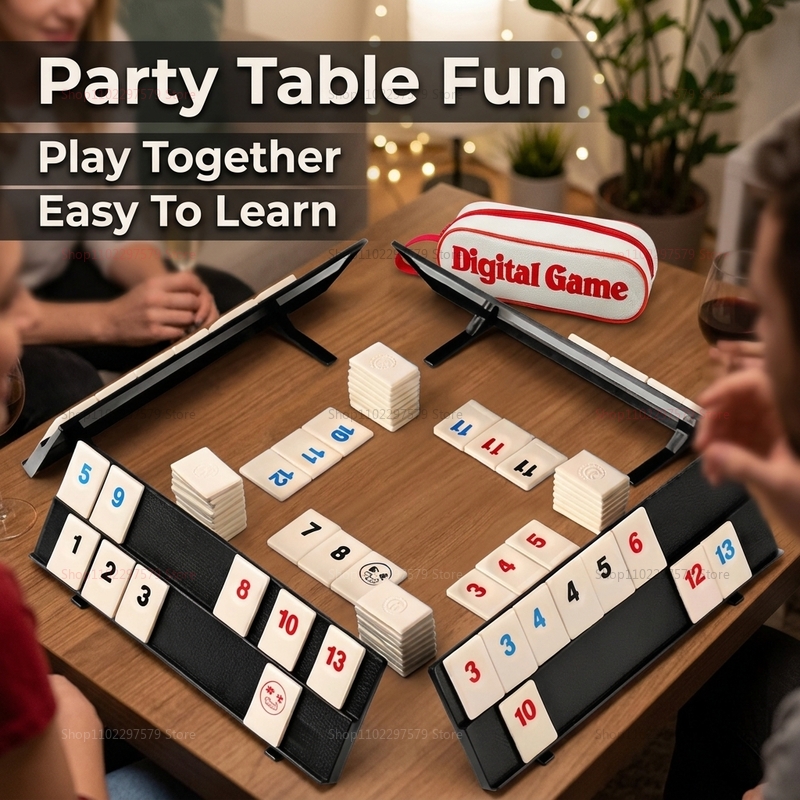 2026 New Rummy Cube Game Set w - Board Game Sequence review and price