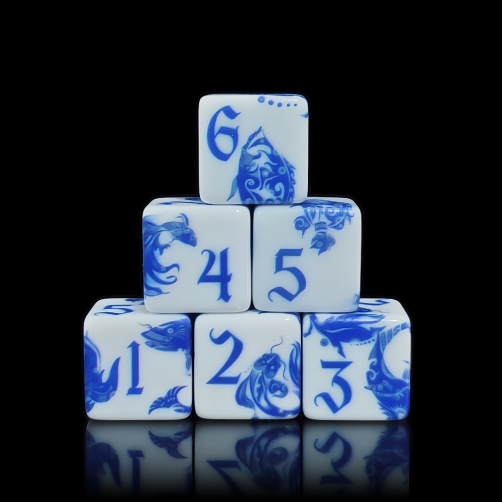 12Pcs Blue And White Porcelain - Board Game Rpg review and price