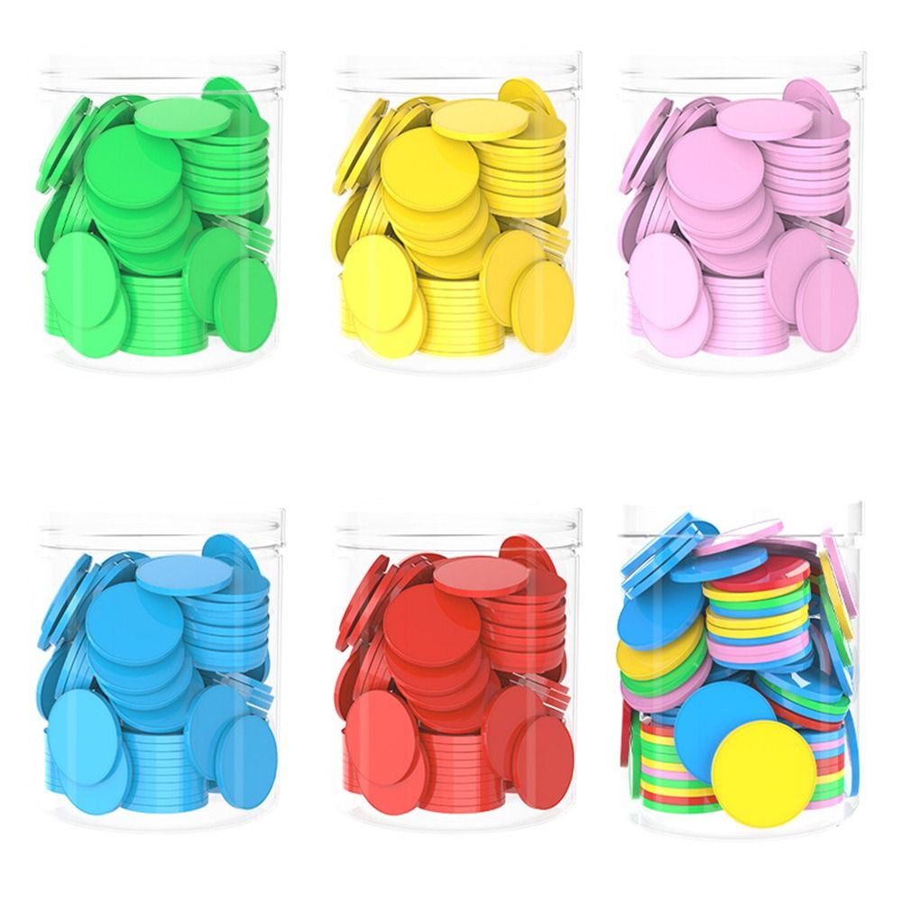 100pcs Plastic Counting Chips  - Board Game Illustration review and price