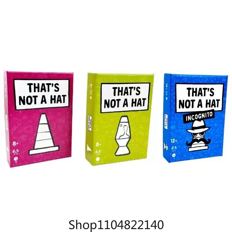 Unique That’s Not a Hat Happy  - Board Game Card review and price