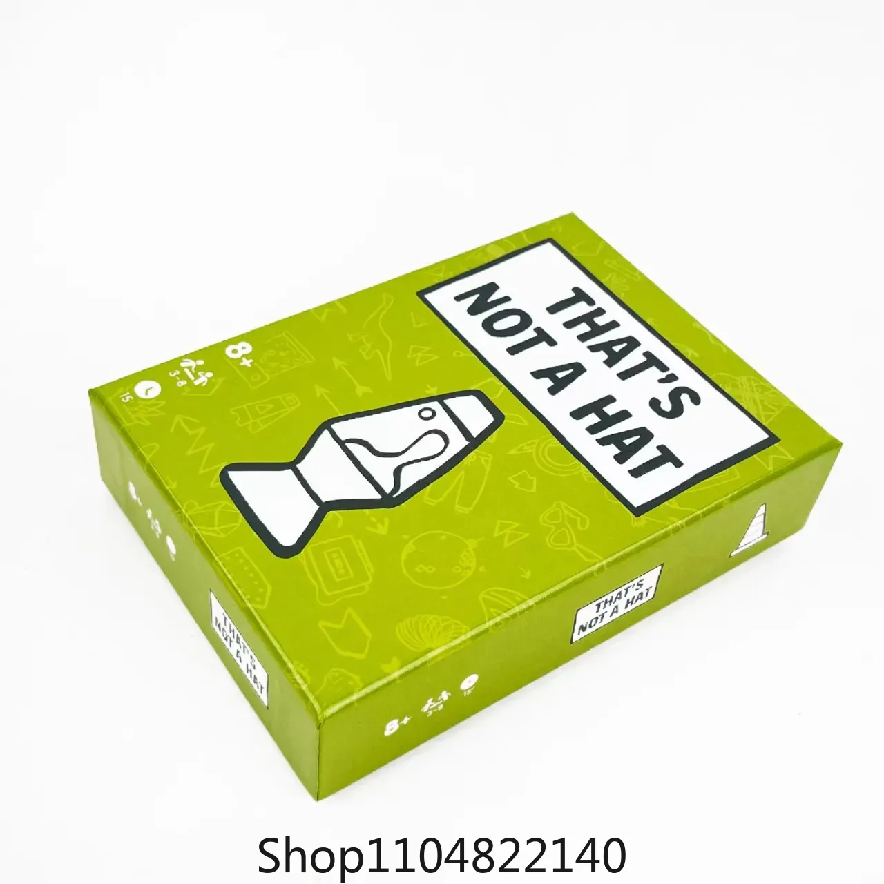 Unique That’s Not a Hat Happy  - Board Game Card review and price