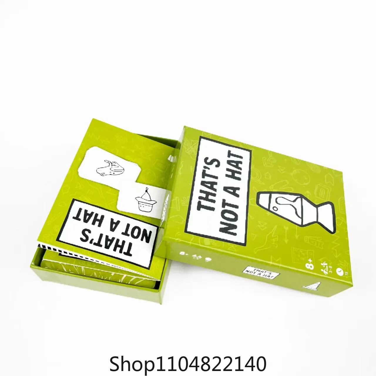 Unique That’s Not a Hat Happy  - Board Game Card review and price