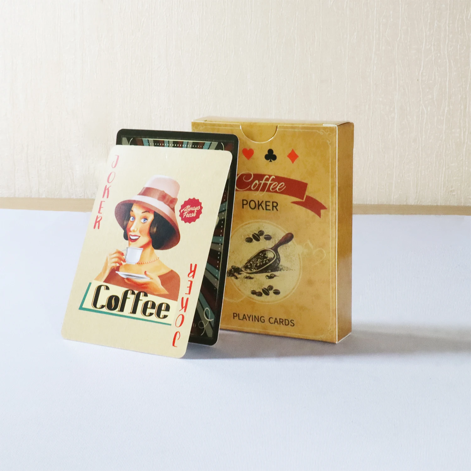 Coffee Paper Playing Cards Vin - Board Game Vintage review and price