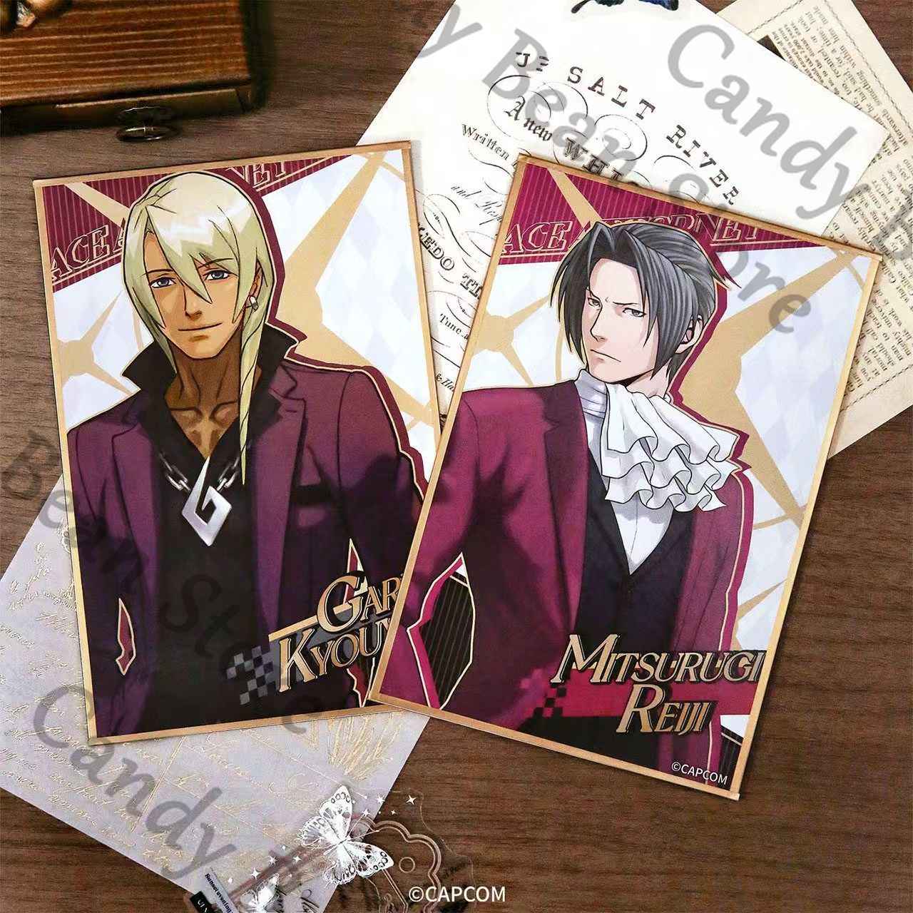 Genuine Anime Ace Attorney Mil - Board Game Illustration review and price