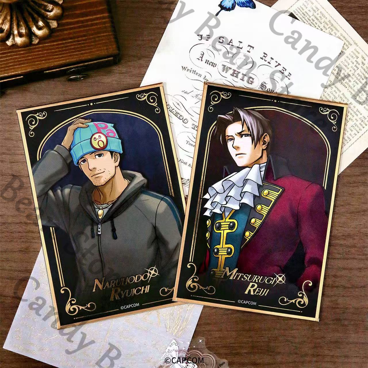 Genuine Anime Ace Attorney Mil - Board Game Illustration review and price