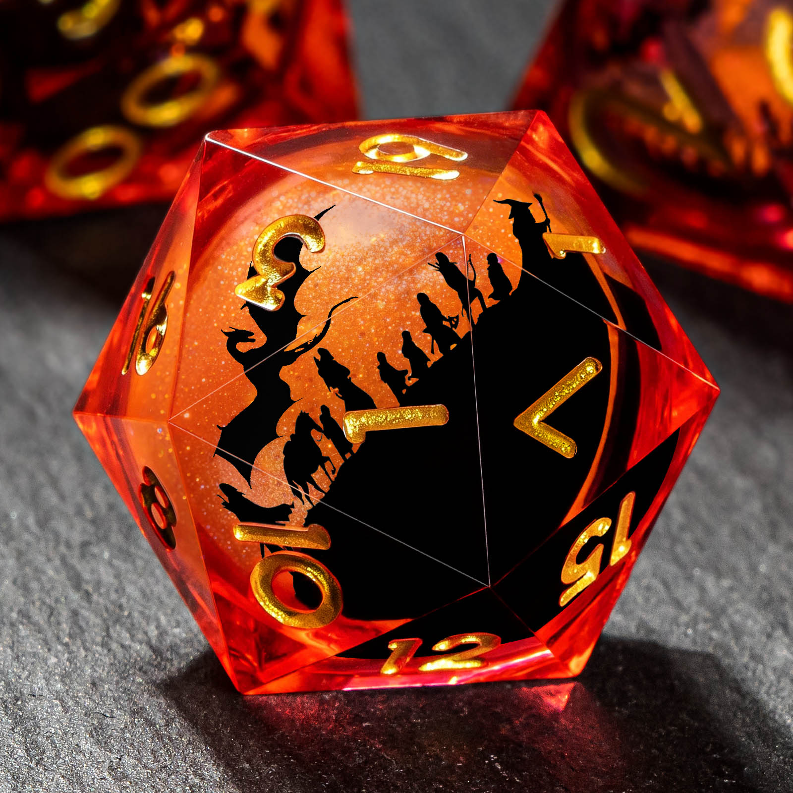 Liquid Core DND Dice Set D&D f - Board Game Dungeons And Dragons review and price