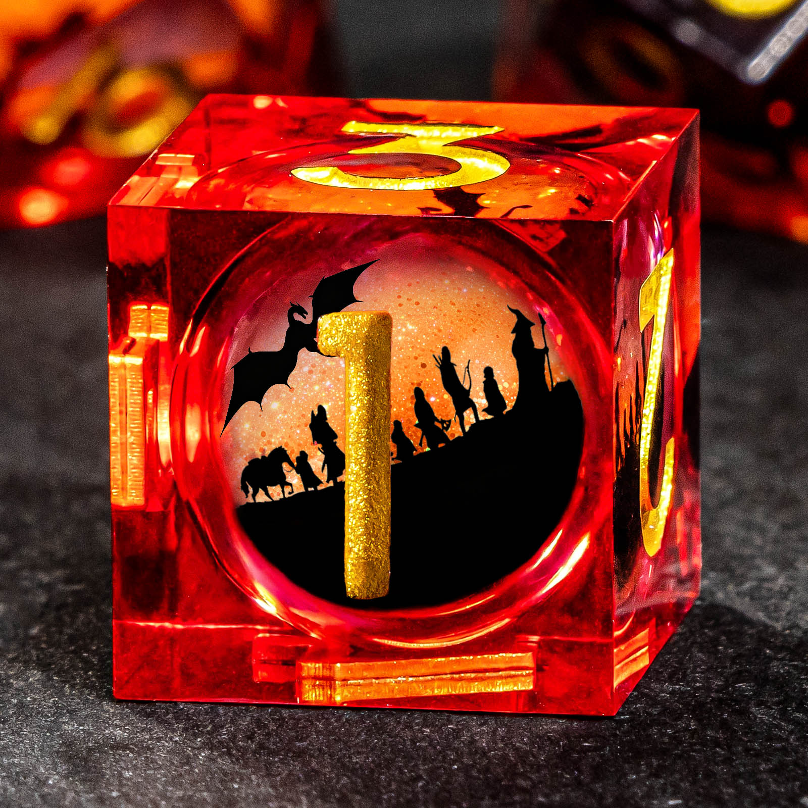 Liquid Core DND Dice Set D&D f - Board Game Dungeons And Dragons review and price