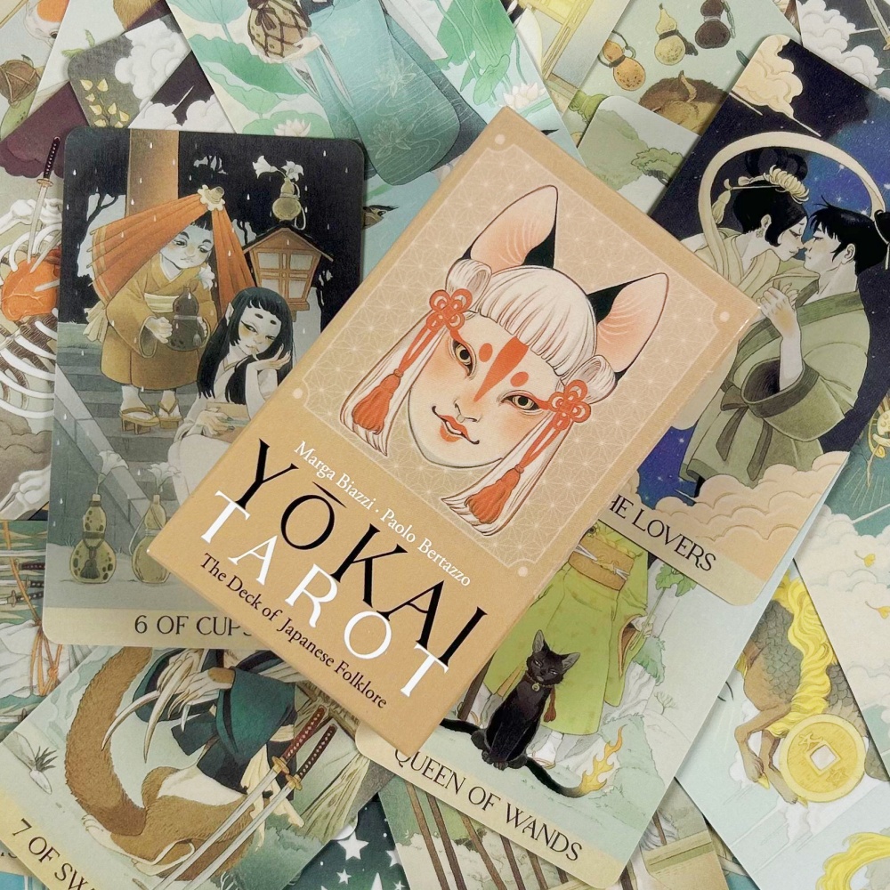 Yokai Tarot Deck 78 Pcs Cards  - Board Game Research review and price