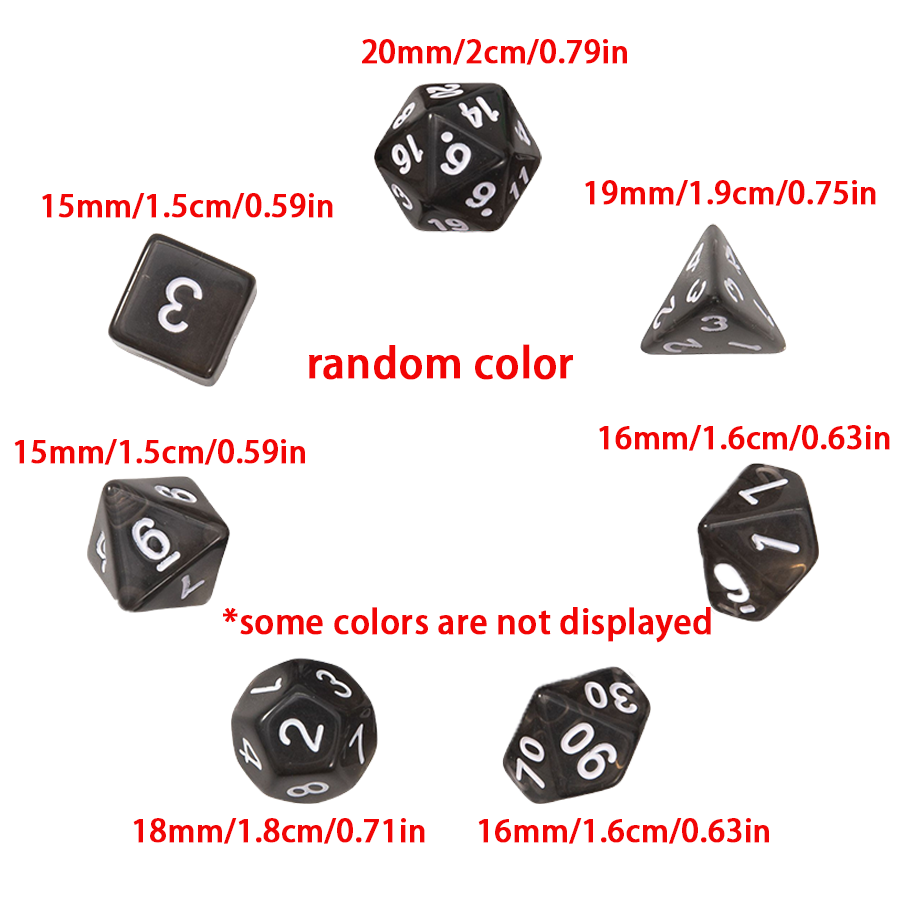 5Sets Polyhedral Dice Kit, wit - Board Game Dungeons And Dragons review and price