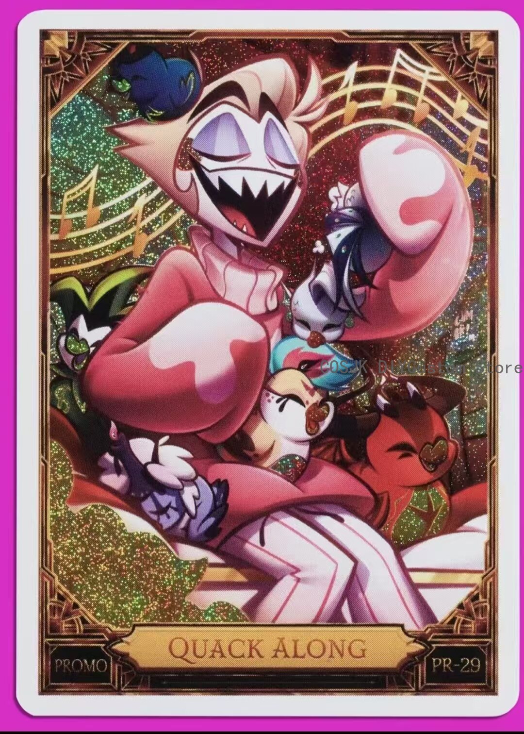 Game Hazbin Hotel Alastor Vox  - Board Game Card review and price