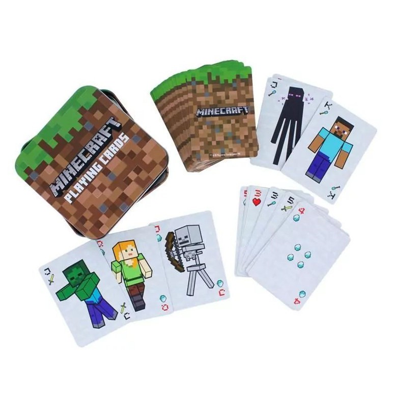 New Minecraft games, poker car - Board Game Card review and price
