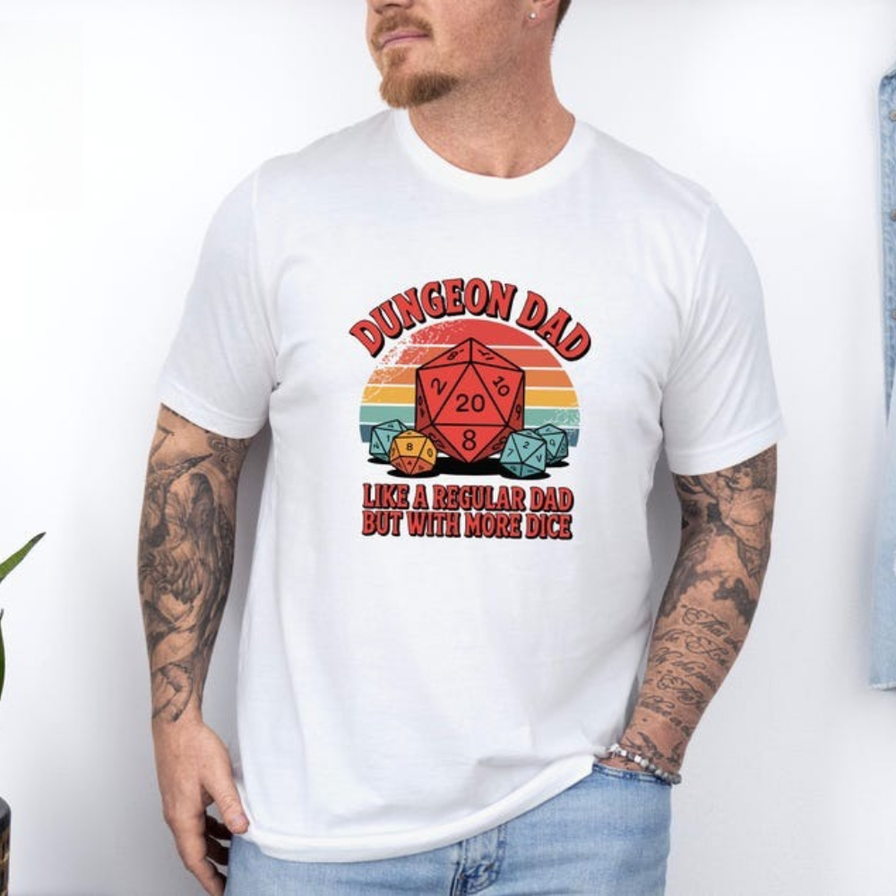 Dungeon Dad Shirt Funny Dungeo - Board Game Dungeons And Dragons review and price